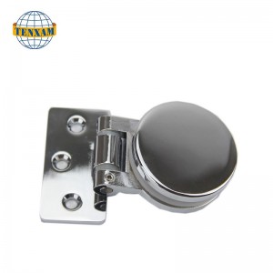 Fabriksprisvägg till glas gångjärn dusch dörr gångjärn runda