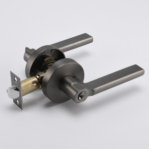 R7804 Rund dörrspaklås mednyckel, tunga dörrknoppar