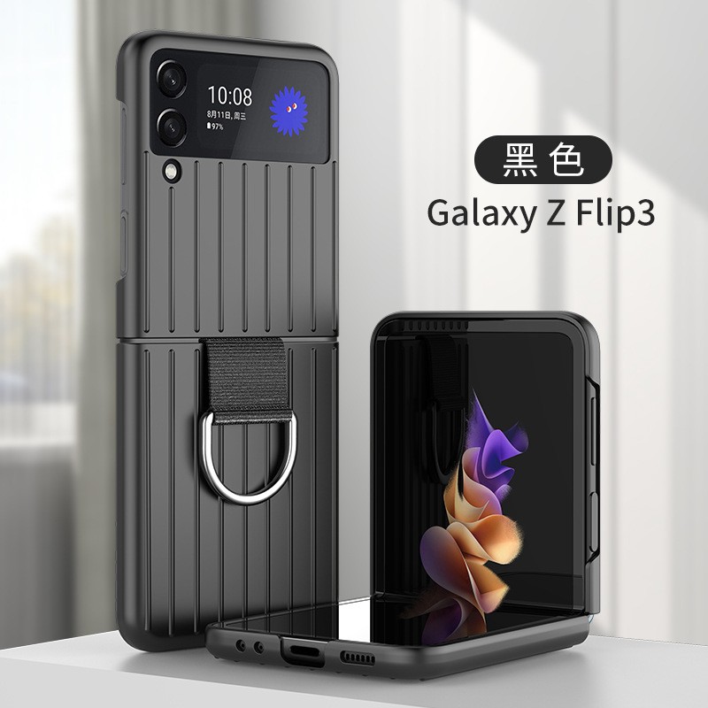 Det mest populära vikbara mobiltelefonfodralet i helanätverket Samsung Zflip4 Handkänsla skyddande fodral och däckets mobiltelefonskydd, som är motståndskraftiga mot fallande och hållbara