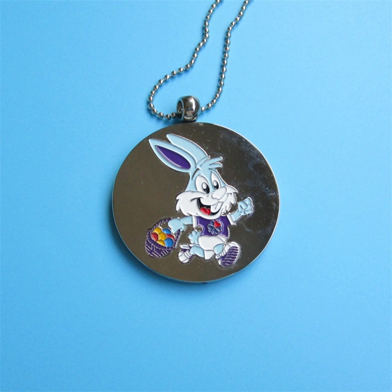 Anpassade medaljer Race for Kids Cute Design Rabbit Bead Halsband Kid Medals