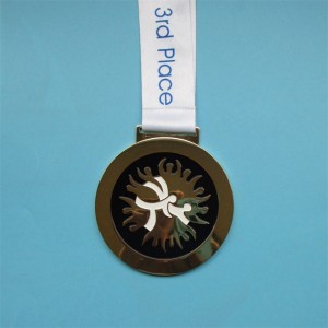 Tillverkare Custom High Quality Metal 3D Marathon Sport Medal