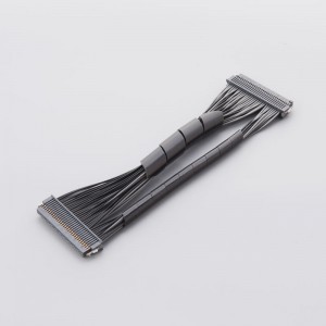 SAMTEC 1.27 Pitch ISDF-05-D CC03M-2830-G dubbelrad guldpläterad terminal semisstråd Kabelanslutning Anpassad