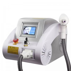 Desktop Multifunktionell 3 i1 Q Switch ND YAG Tatuering Laser Borttagning Pigment Removal Laser Carbon Peel Device, Carbon Peel, ND YAG LASER, TATOO Removal Laser Machine (3 våglängder: 1320Nm, 1064Nm ,, 532Nm)