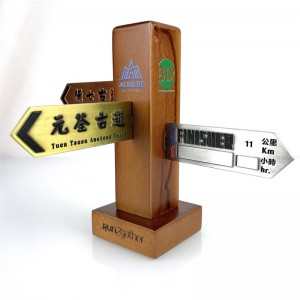 Oneway 3D Metal Gold Triathlon Finisher Marathon som kör sportmedaljer Anpassade medaljtroféer och medaljer