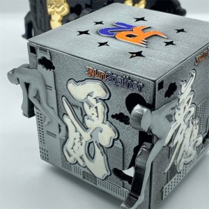 Högkvalitativ anpassad maratonmedalj Metallmedalj 3D Sport Running Medal