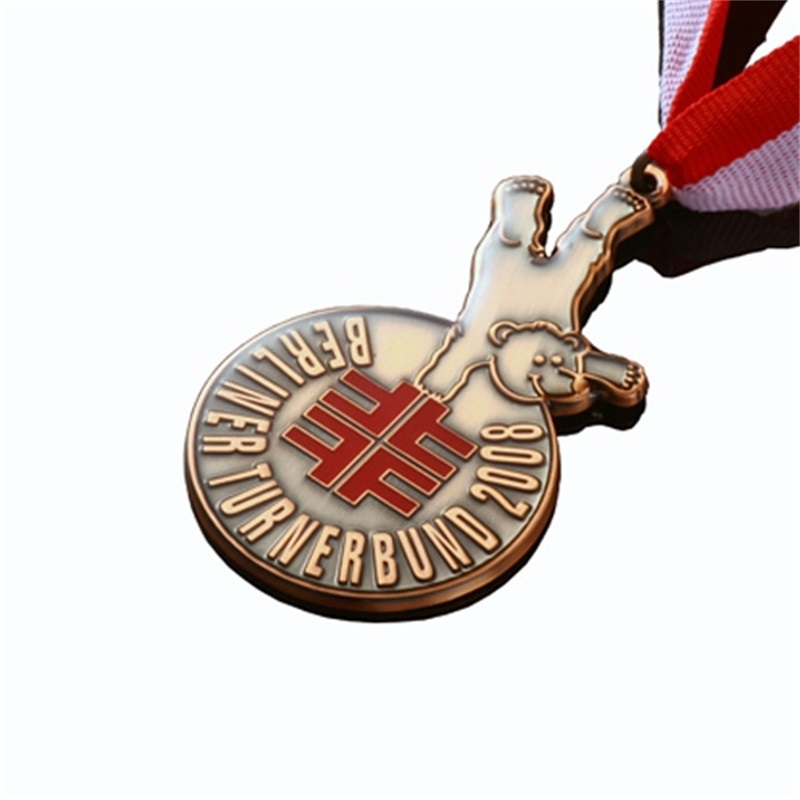 Silvermedalj Nya maratonutmärkelser Medaljer Sportmedaljer och band