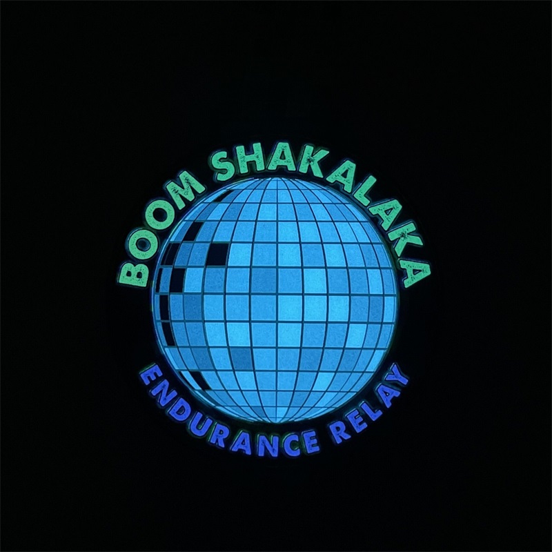 LED Glowing Night Run MedalS Ball Design Fun Run Medal