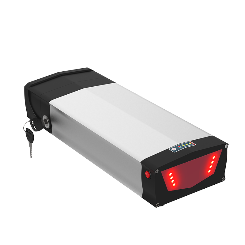 Hot Sale bakre rack litium ebike batteri bms uppladdningsbart 18650 batteri 36v 48v 52v 10Ah 20AH för elektrisk cykel