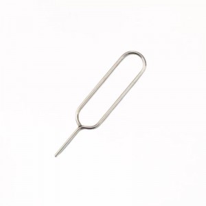 Trådformande fjäderstift för telefonsimkort