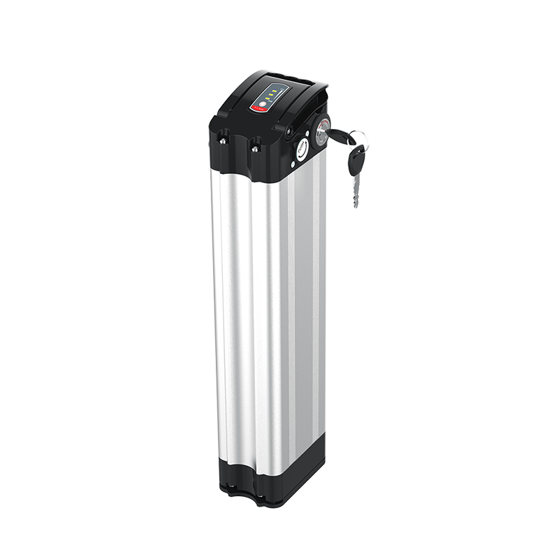 Silver Fish Electric Bicycle Battery 36V 48V Lithium Battery Packs Grade A Celler 18650 Pack för Ebike