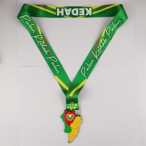 Designa din egen logotyp Blank 3D Metal Award ODM Gold Silver och bronsmedaljer