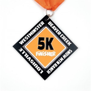 GAG Anpassad tryckt medalj Rinnande medaljhållare medaljgåvor