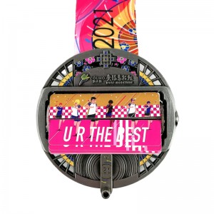 Gag Production Award MedalS and Cups Color 3D Emaljmedaljer