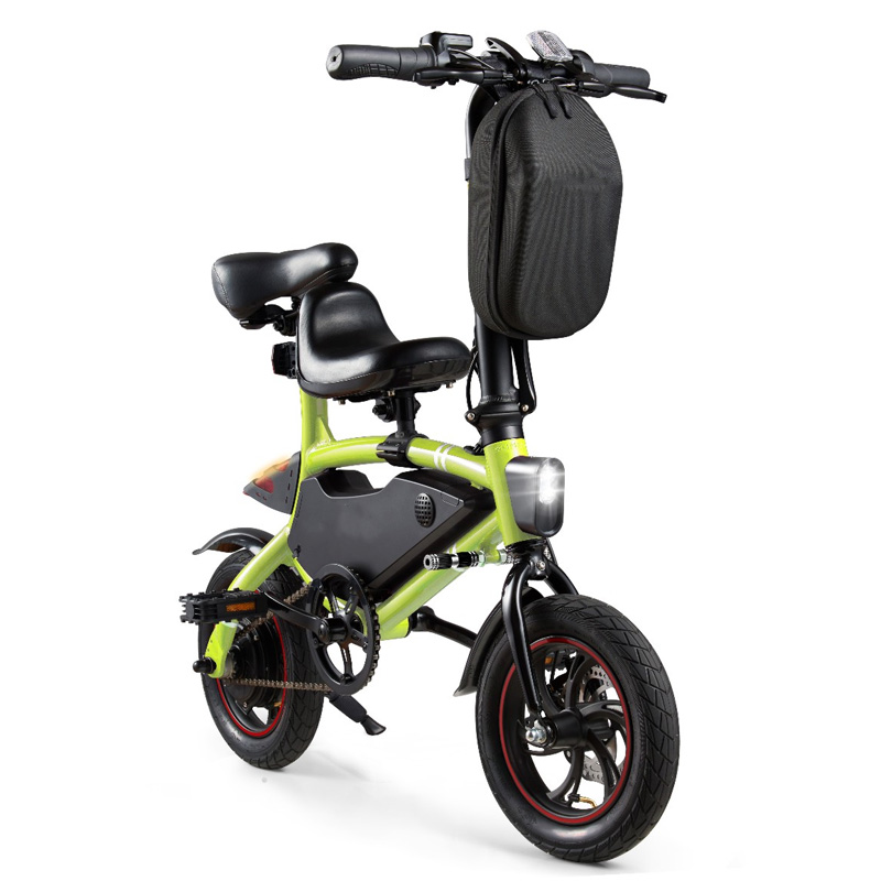 B1- 12-tums bärbar vikbar elektrisk cykel