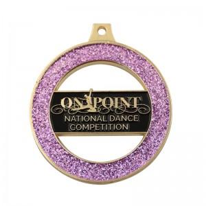 Anpassade medaljer Emaljgymnastikmedalj