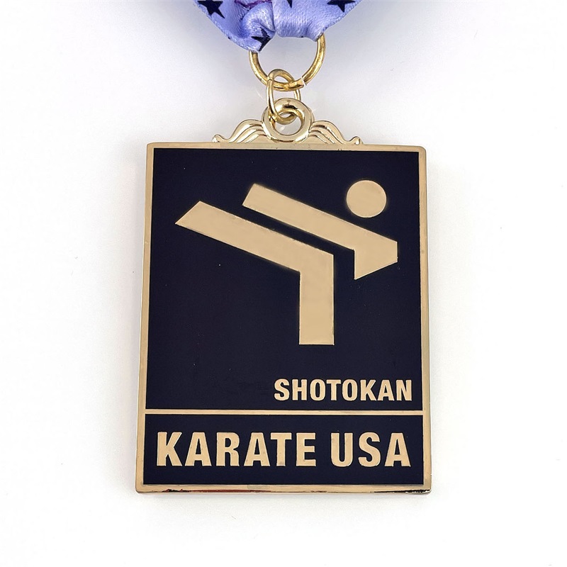 EMAMEL MEDALLION Gjutna metallmedaljer Medallas de Wushu Kungfu