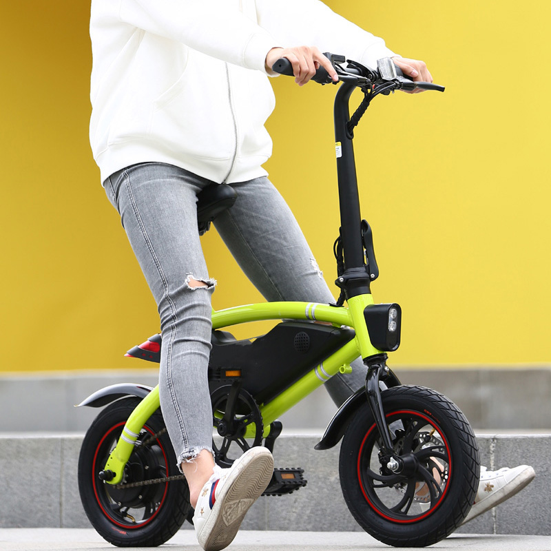 B1- 12-tums bärbar vikbar elektrisk cykel