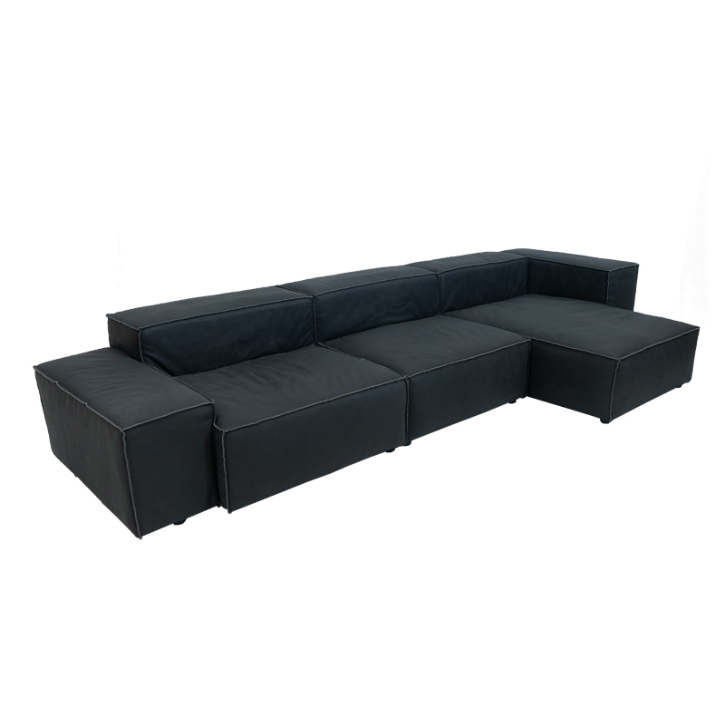 Sektionsoffa RS957 (svart)