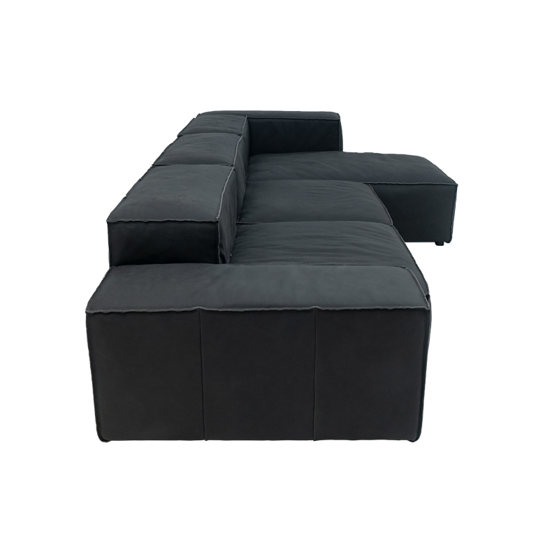 Sektionsoffa RS957 (svart)