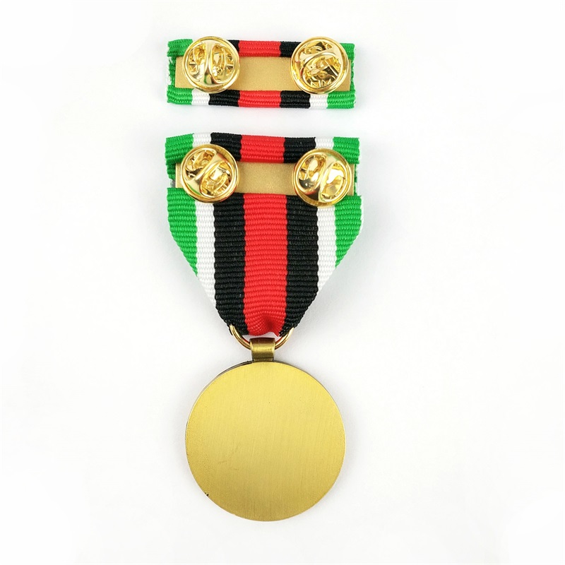 2021 Anpassadny Gold Navy Soldier Award Medal Honor Medal med medaljlåda