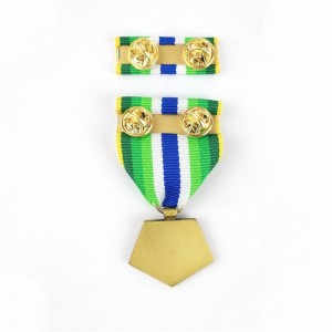 Zinklegeringsguldpläterad 3D -graverad medaljanpassad lapel -stift Inget minimum