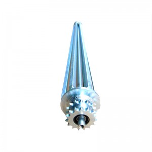 Konisk konrulle krökt rulltransportör Konisk elektrisk rullstyrning Konisk ärm elektrisk rull