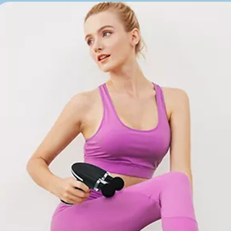 Massagepistol, handhållen elektrisk djup vävnadskroppsmuskelmassager, slagverk muskelmassage pistol för idrottare, super tyst bärbar elektrisk sportmassager, vibrationsmassage -enhet med hög intensitet med 10 hastighet.