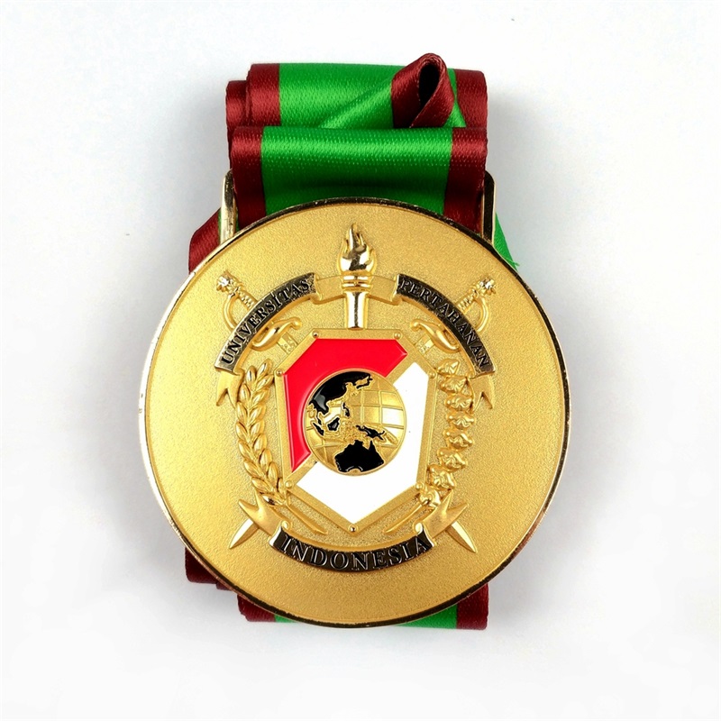 Medal of Honor Anpassad zinklegering Design Your Own Running Sport Soft Emamel Medal