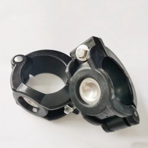 Filter Tryck på avloppsvattenbehandling Flake Cleaning Clip Buckle Fan Munstycke Anti-tilltäppande vattenrör Flushing Disc Spray Munstel