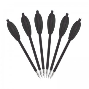 Elongarrow 119612-04 pistol armbågsbultar med 2st svart färgpilfan