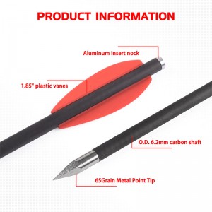 Elongarrow 119612-05 16cm pistol armbågsbultar kolpilbultar med 2 st röda vinge