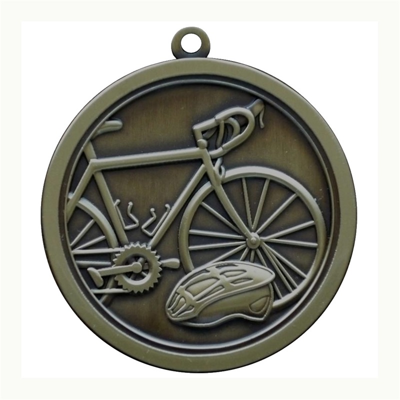 Anpassade designpris Trophies utmanar metallmedaljcykelledaljer för barn