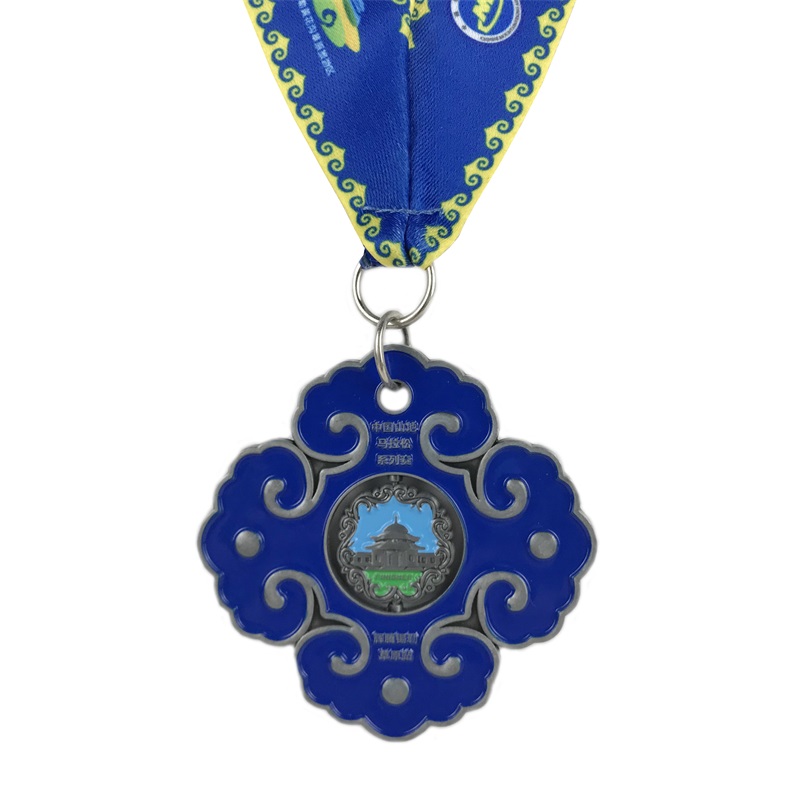 Utmärkt kvalitet Custom Metallic Running Medal for Marathon Sport Event Soft Emamel Medallions