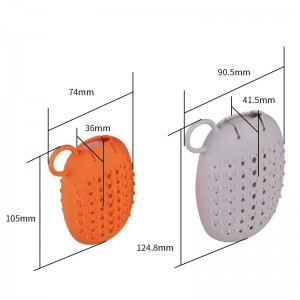 ofta tvålväska täcker miljövänlig massage dubbelsidig silikon bad tvål förvaring hylsa