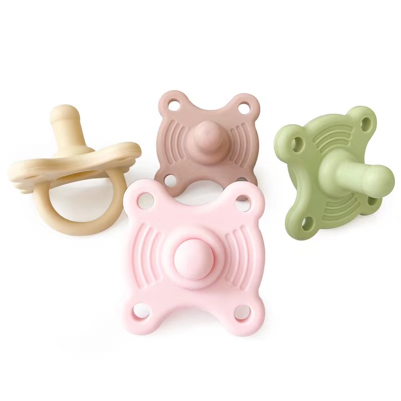 Compapiblenyfödda spädbarn mjuk silikon pacifier BPA gratis