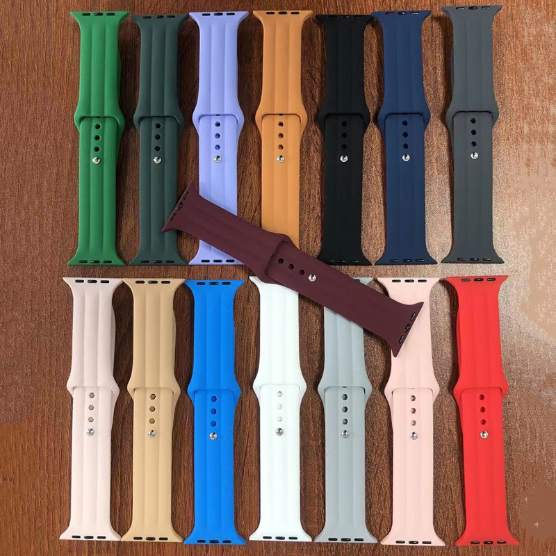 IWATCH SILICONE Sports Band Rand Armband Watch Straps For Apple Watch