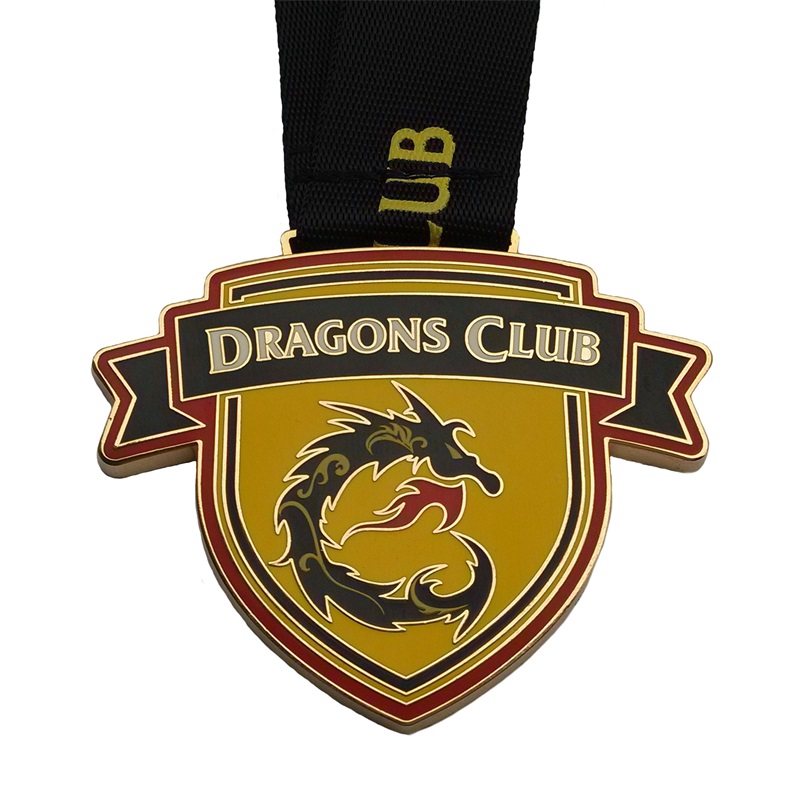 PR -antik Nickel 3D Rugby Trophy Blank Sports Medal med band