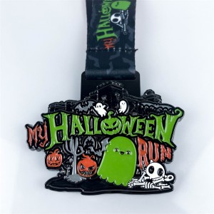 Metallsport Ny design Anpassad maraton Finisher Gold Silver Bronze Beijing Medals