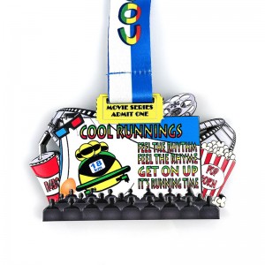 Metall- och tilldelningsmetallmedaljanpassad metallskuren medalmetal