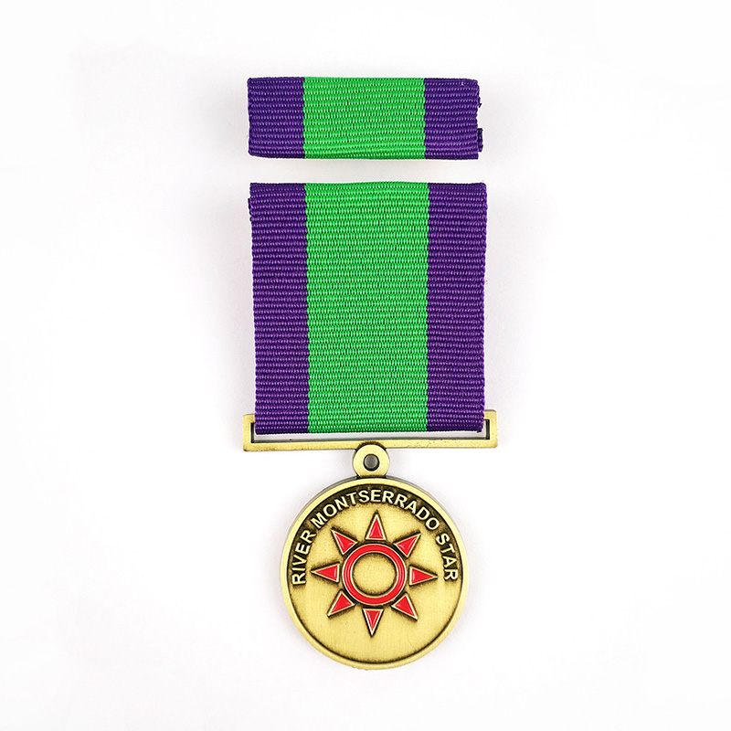 Anpassad medalje online Anpassade medaljer med logotyp Anpassad Honor Medal Military