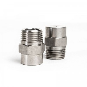 Rostfritt stål fasta kon munstycke dammning och fuktning Hög och låg tryckförstärkning Konisk munstycke vatten dimmer rengöring munstycke