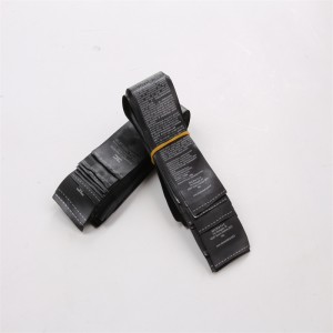 Högkvalitativ silkeslipptrycksmärke, anpassat tryckmärke