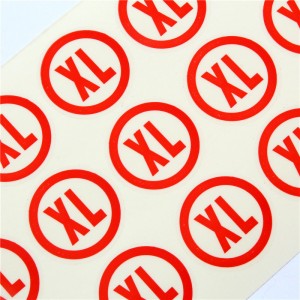 Högkvalitativ klistermärke mednummer, anpassningsbar designklistermärke, bärbar och flexibel klistermärke