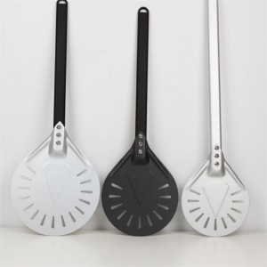 7inch 8inch 9inch perforerad aluminiumpizza Turning Peel Pizza Turner Round Pizza Peel