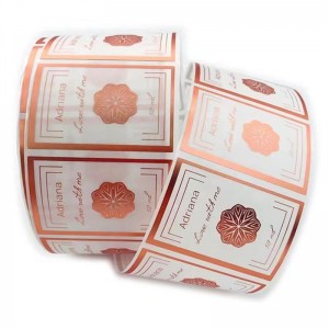 Produktetikettklistermärke, Multi Process anpassad etikettklistermärke