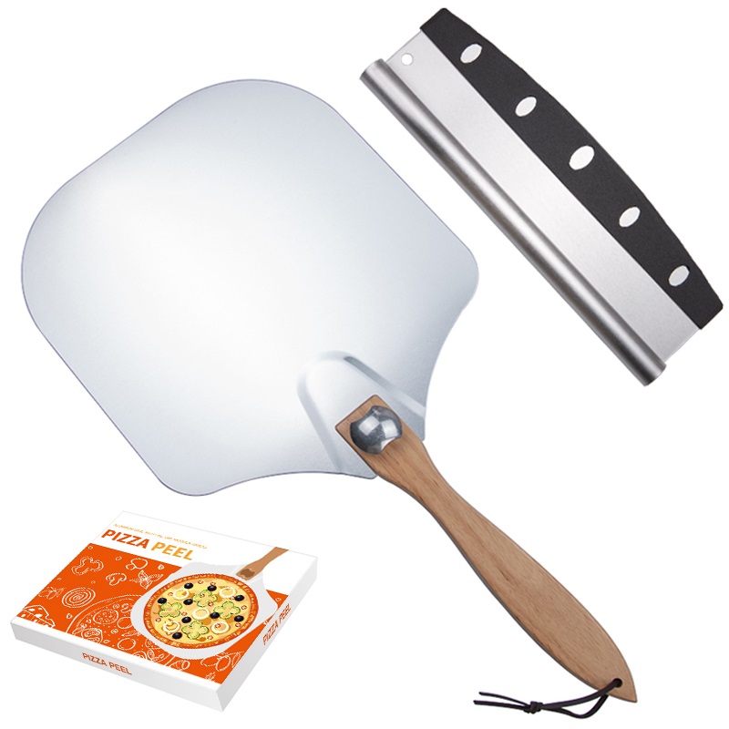 Foldbar 12nch aluminium pizza peel pizza spade pizza spatula pizza paddel