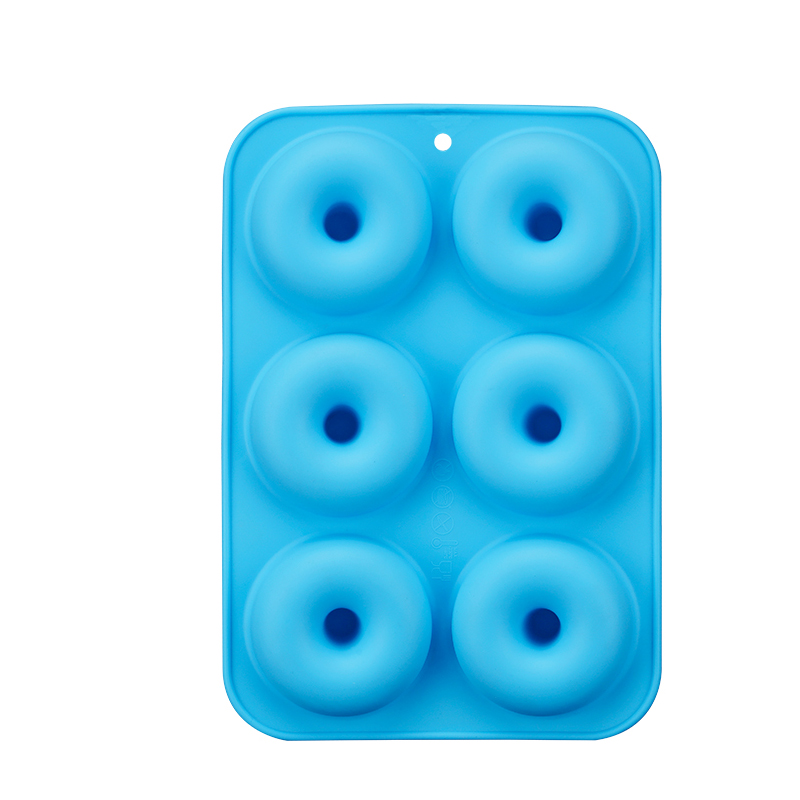 Silikon Donut -formar - Nonstick Silicone Donut Pan Set, Just Pop! Värmesbeständig, gör perfekta donutkakakakbaglar, BPA -fri, diskmaskin säker