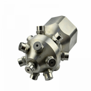 Högtrycksrengöring Full Cone Spray Tank Jet Munstycke Behållare Trumrör Rengöring av det roterande spraymunstycket