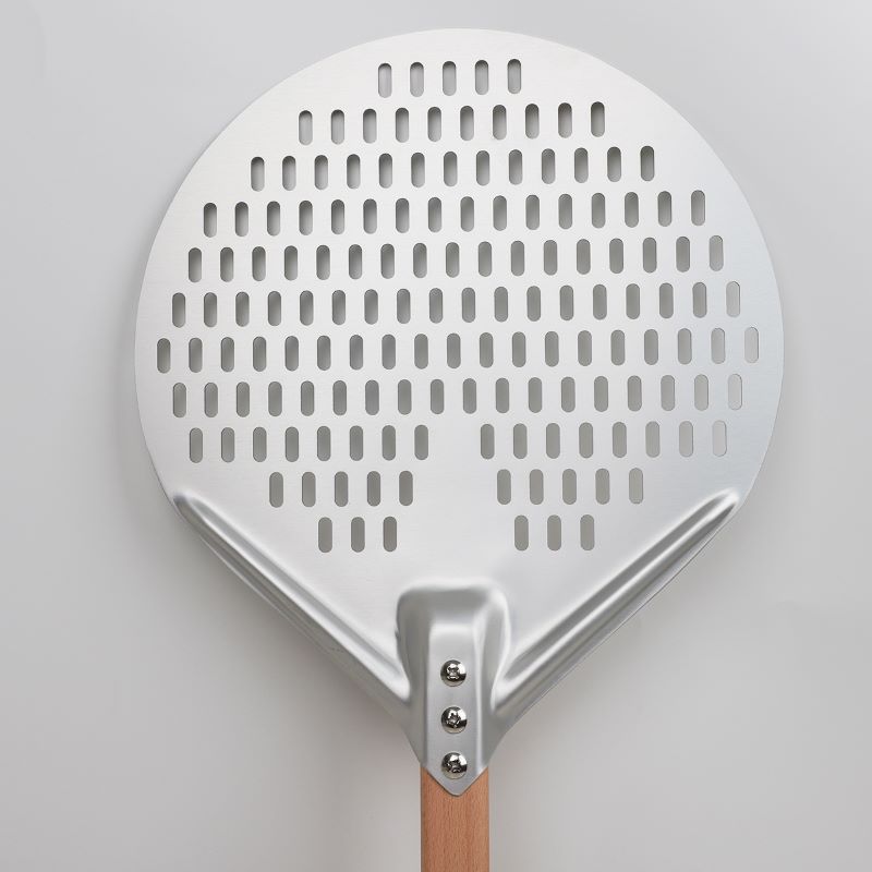 Avtagbar 12nch 14 tum aluminium rund pizza peel pizza spade pizza spatula pizza paddel