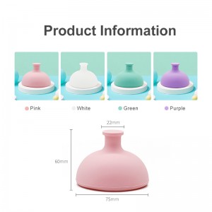 Silicone Baby Belch Patter, Children\'s Belch Flatus Flapping Tool, Baby Palm Cup Massager, hälsosam, miljövänlig och lätt att rengöra